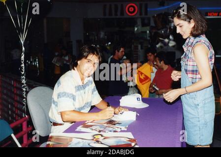 Joueur et entraîneur espagnol de tennis Conchita Martinez, S. Diego USA 1996 Banque D'Images