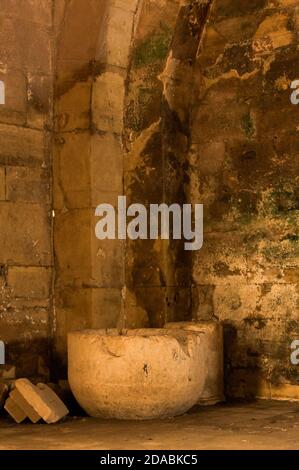 CRAC de chevalier Syrie 2009 intérieur le mieux conservé du Châteaux de Crusader Banque D'Images