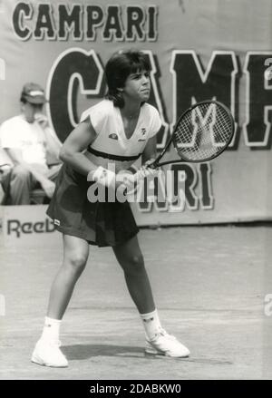 Jennifer Capriati, joueur de tennis américain, 1988 Banque D'Images