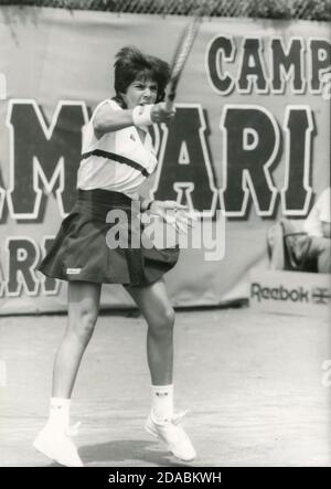 Jennifer Capriati, joueur de tennis américain, 1988 Banque D'Images