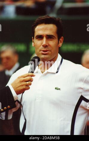 Joueur de tennis espagnol Alex Corretja, 2000 Banque D'Images