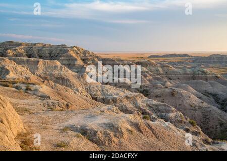 Badlands National Park (Dakota du Sud) Banque D'Images