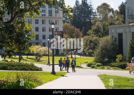 Berkeley, Etats-Unis - MARS 18 2019: Vue de l'Université de Californie, Berkeley par une journée ensoleillée Banque D'Images