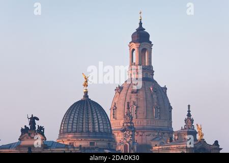 Géographie / Voyage, Allemagne, Saxe, Dresde, vue sur le partenaire la vieille ville, Additional-Rights-Clearance-Info-non-disponible Banque D'Images