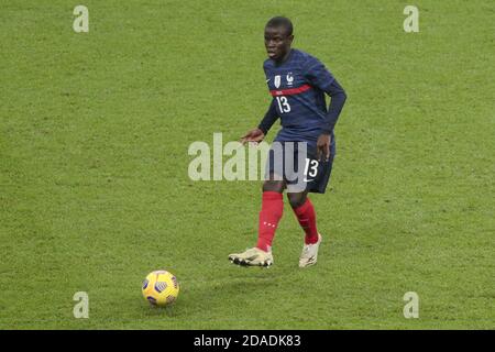 N Golo Kante (FRA) lors du match international de football amical entre la France et la Finlande le 11 novembre 2020 au Stade de France à Saint P Banque D'Images