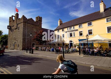 Le château normand de Dalkey, Dun Laoghaire, comté de Dublin Banque D'Images