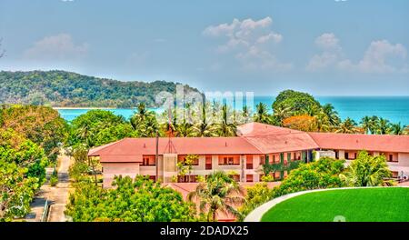 Paysage de l'île de Langkawi, Malaisie Banque D'Images