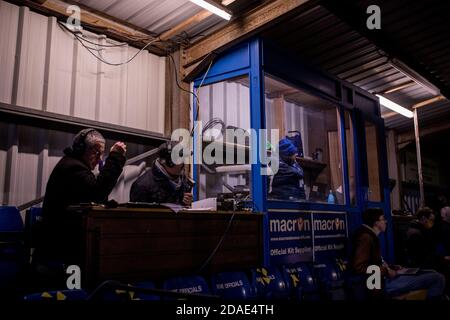 Oxford City 2 Northampton Town 1, 09/11/020. Court place Farm, FA Cup 1er tour. Photo de Simon Gill. Banque D'Images