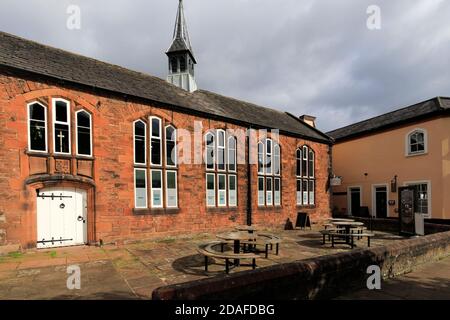 Bibliothèque PENRITH, centre St Andrews, chantier naval St Andrews, ville de Penrith, Cumbria, Angleterre, Royaume-Uni Banque D'Images