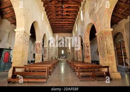 Sanctuaire de Santa Maria di Anglona, Tursi, Basilicate, Italie Banque D'Images