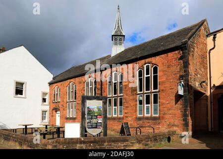 Bibliothèque PENRITH, centre St Andrews, chantier naval St Andrews, ville de Penrith, Cumbria, Angleterre, Royaume-Uni Banque D'Images