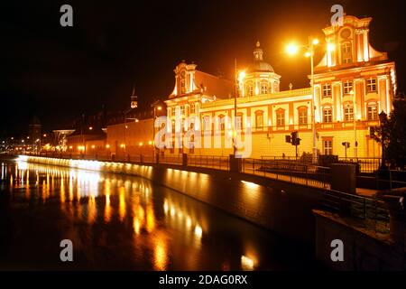 L'Institut national d'Ossolineum à Wroclaw, Pologne Banque D'Images