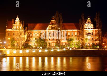 Le Musée national de Wroclaw, Pologne Banque D'Images