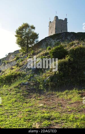 Ancienne citadelle militaire abkhaze, forteresse Anacopia. New Athos, République d'Abkhazie. Banque D'Images