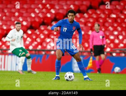 Londres, Royaume-Uni. 12 novembre 2020. WEMBLEY, Royaume-Uni, NOVEMBRE 12: Jude Bellingham (Borussia Dortmund) d'Angleterre faisant ses débuts pendant International friendly entre l'Angleterre et la République d'Irlande au stade de Wembley, Londres, le 12 novembre 2020 crédit: Action Foto Sport/Alamy Live News Banque D'Images