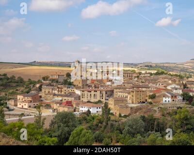 Sur le Camino entre et Sansol Torres del Rio - Navarre, Espagne Banque D'Images