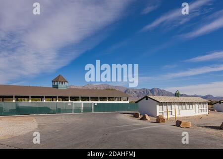 Vue du matin sur le parc Floyd Lamb de Las Vegas, Nevada Banque D'Images