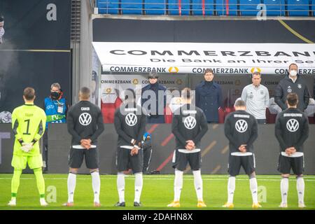 Leipzig, Allemagne. 11 novembre 2020. Joachim LOEW (LV? W, Jogi, coach, Bundescoach, GER) regarde vers le sol, regarde vers le bas, Soccer Laenderspiel, friendly game, Allemagne (GER) - République Tchèque (CZE) 1: 0, on 11.11.2020 à Leipzig/Allemagne . € | utilisation dans le monde crédit: dpa/Alamy Live News Banque D'Images