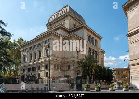 Le Grand temple de Rome est la synagogue de Rome dans le ghetto juif. Rome, Latium, Italie, Europe Banque D'Images