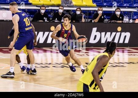 Leandro Bolmaro du FC Barcelone pendant l'Euroligue Turkish Airlines Match de basket-ball entre le FC Barcelona et Fenerbahce be / LM Banque D'Images