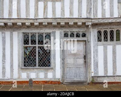 Bâtiments à pans de bois Lavenham, Suffolk, Angleterre, royaume-uni Banque D'Images