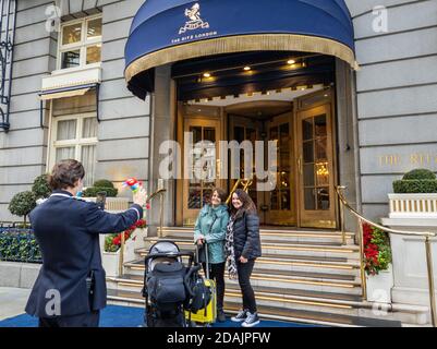 Le Ritz. Hôtel, restaurant et club de renommée mondiale. Banque D'Images