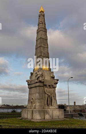 Vues célèbres autour de Liverpool Banque D'Images