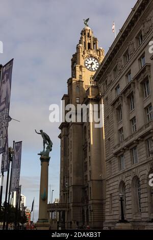 Vues célèbres autour de Liverpool Banque D'Images