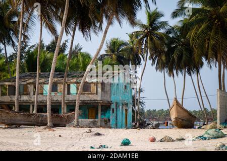 Beach Life, Assinie, Côte d'Ivoire Banque D'Images