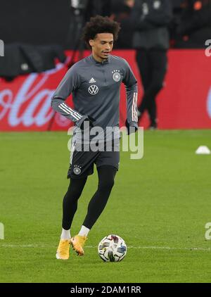 Leipzig, Allemagne. 14 novembre 2020. Firo: 13.11.2020 football, football: UEFA NATIONS LEAGUE, Landerspiel Nationalmannschaft Allemagne, GER - Ukraine Leroy SANE | usage dans le monde crédit: dpa/Alay Live News Banque D'Images