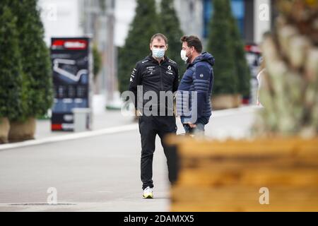 Tuzla, Turquie. 13 novembre 2020. PERMANE Alan (gbr), Trackside Operations Director of Renault F1 Team, portrait au cours de la Formule 1 DHL Turque Grand Prix 2020, du 13 au 15 novembre 2020 sur le Parc Intercity Istanbul, à Tuzla, près d'Istanbul, Turquie - photo Florent Gooden/GrupPI/LM crédit: DPpo Editoriale Media LiveNews/Alay Live News Banque D'Images