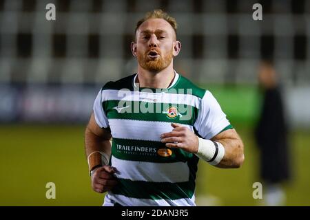 Kenton Bank foot, Royaume-Uni. 07e juillet 2020. Shane BUCKLEY de Ealing Trailfinders lors du match amical entre Newcastle Falcons et Ealing Trailfinders à Kingston Park, Kenton Bank foot, Newcastle, Angleterre, le 13 novembre 2020. Photo de David Horn. Crédit : Prime Media Images/Alamy Live News Banque D'Images