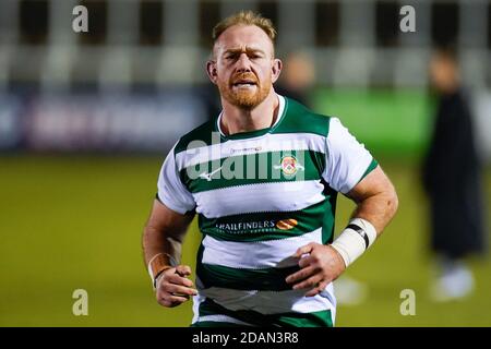 Kenton Bank foot, Royaume-Uni. 07e juillet 2020. Shane BUCKLEY de Ealing Trailfinders lors du match amical entre Newcastle Falcons et Ealing Trailfinders à Kingston Park, Kenton Bank foot, Newcastle, Angleterre, le 13 novembre 2020. Photo de David Horn. Crédit : Prime Media Images/Alamy Live News Banque D'Images