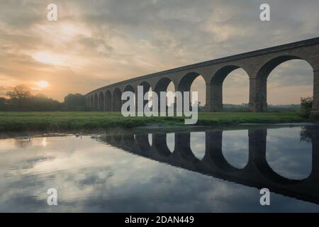 Viaduc Arthington Banque D'Images