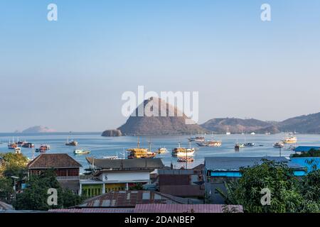 vue sur la mer depuis la plage Banque D'Images