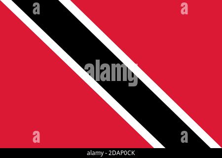 Trinidad et Tobago drapeau graphiques design vecteur. Concepts et antécédents professionnels. Illustration de Vecteur