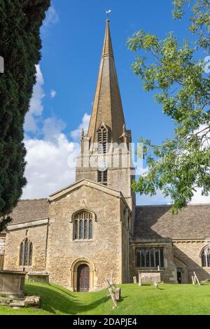 Église Sainte-Marie-la-Vierge, Church Street, Bampton, Oxfordshire, Angleterre, Royaume-Uni Banque D'Images