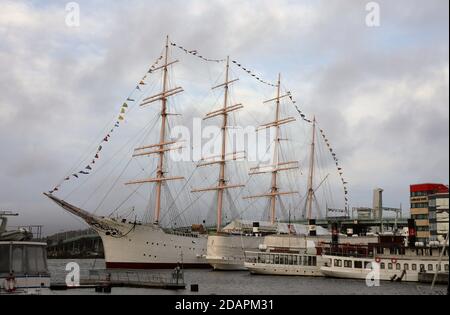 Barken Viking Boatel à Göteborg en Suède Banque D'Images