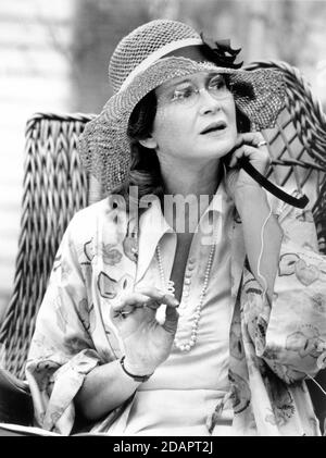 Diane Ladd, sur le tournage du film, « Rambling Rose », Seven Arts Through New Line Cinema, 1991 Banque D'Images