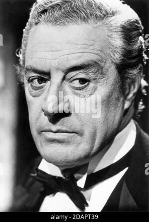 David Langton, Portrait de la publicité comme Lord Bellamy dans la série de drames britanniques, 'à l'étage, au rez-de-chaussée', ITV, 1977 Banque D'Images