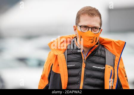 Tuzla près d'Istanbul, Turquie 14 novembre 2020. SEIDL Andreas, Team principal de McLaren F1, portrait lors du Grand Prix de Formule 1 DHL Turquie 2020, du 13 au 15 novembre 2020 sur le Parc Intercity Istanbul, à Tuzla, près d'Istanbul, Turquie - photo Antonin Vincent / DPPI / LM crédit: Gruppo Editoriale LiveMedia / Alay Live News Banque D'Images