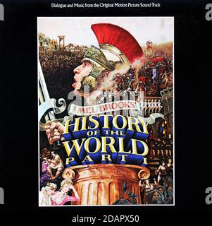 Mel Brooks's History of the World part I: LP front Cover: Original Motion Picture Sound Track Banque D'Images