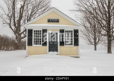 A. Brooks Law Office à Petersham, Massachussett Banque D'Images