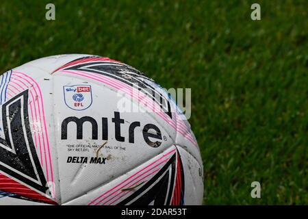 La balle de match Mitre Delta Max Banque D'Images