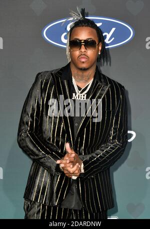 Las Vegas, Nevada, États-Unis. 17 novembre 2020. Jeremih au Soul train Music Awards 2019 à l'arène d'Orléans à LasVegas, Nevada, le 17 novembre 2019. Crédit : Damoires carter/Media Punch/Alay Live News Banque D'Images