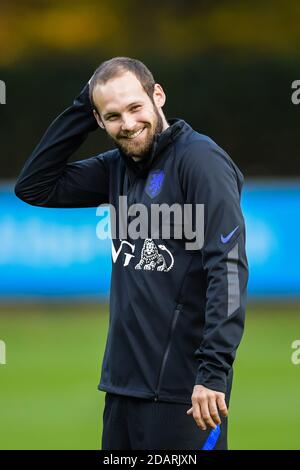 ZEIST, PAYS-BAS - NOVEMBRE 14: Daley Blind des pays-Bas pendant la session de formation les pays-Bas avant le match contre la Bosnie-Herzégovine au campus de KNVB le 14 novembre 2020 à Zeist, pays-Bas. (Photo de Gerrit van KeulenOrange Pictures) Banque D'Images