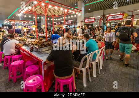 MBK Food court Bangkok Thaïlande Banque D'Images