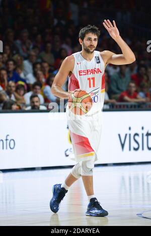 Ricky Rubio. L'Équipe nationale de basket-ball de l'Espagne. Coupe du Monde 2014 Banque D'Images