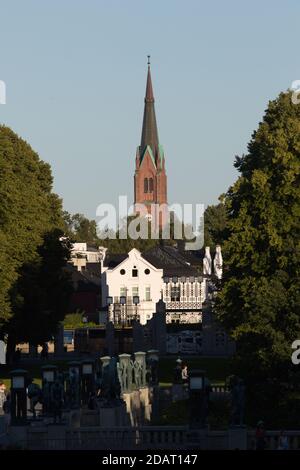 La Norvège est un pays scandinave qui comprend des montagnes, des glaciers et des fjords côtiers profonds. Oslo, la capitale, Banque D'Images