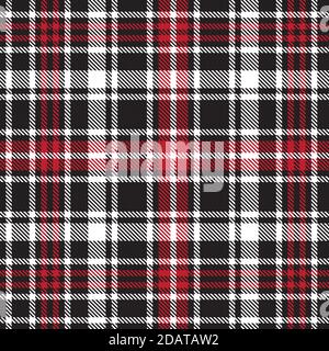 Motif texturé sans couture Glen Plaid adapté aux textiles et motifs de mode Illustration de Vecteur